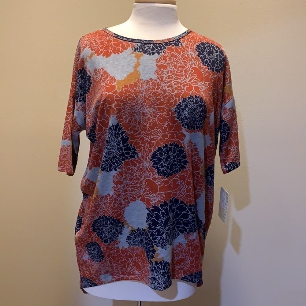 Lu La Roe floral Irma Top, NWT, XXS